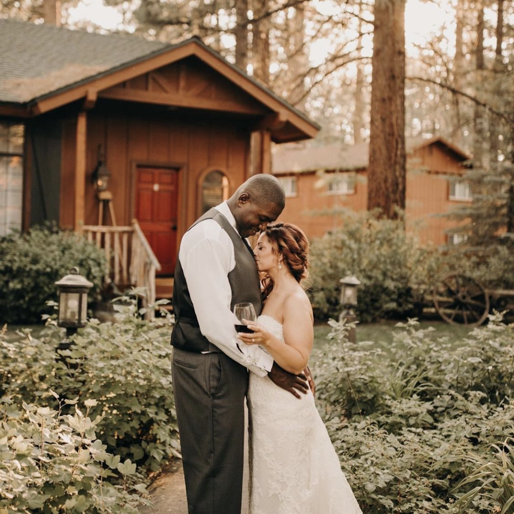 Black bear shop lodge wedding